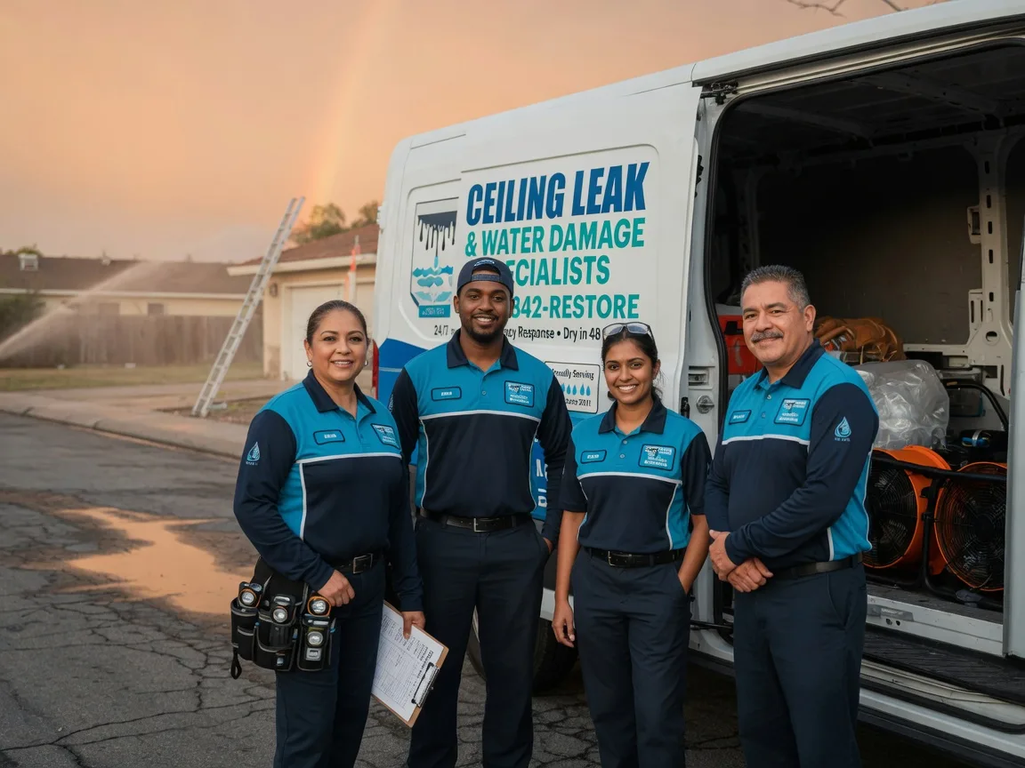 Ceiling Leak Cleanup company in Franklin, MA