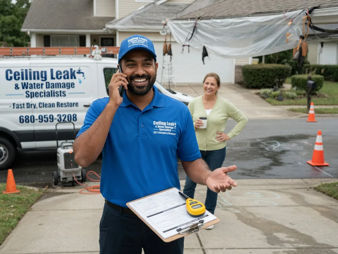 Ceiling Leak Cleanup Franklin, MA FAQs